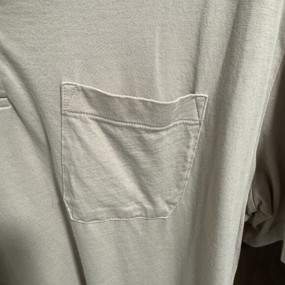 Duer Du/er Air Flow Pique Short Sleeve Oatmeal Polo Shirt Pima Cotton Size XL - Picture 3 of 5